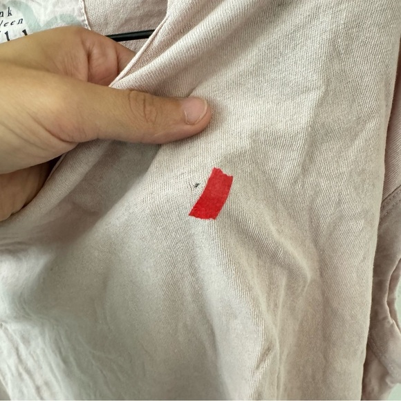 Frank & Eileen Tee Lab Pink Vintage Muscle T Tank Oversized Fit M - Picture 4 of 8